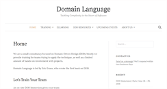 Desktop Screenshot of domainlanguage.com
