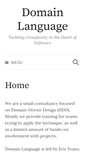 Mobile Screenshot of domainlanguage.com